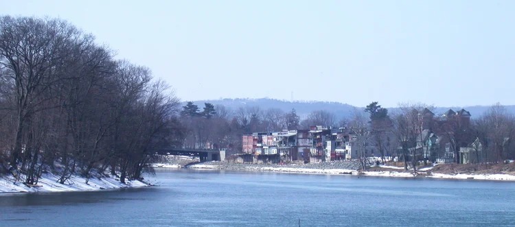 Looking down the Susquehanna to